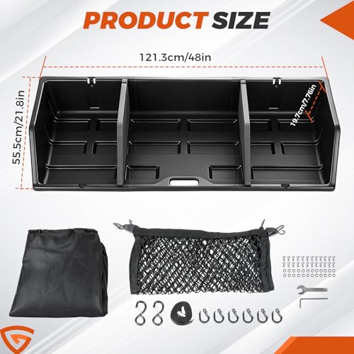 48" Truck Bed Cargo Box Organizer Slider Storage Loader System