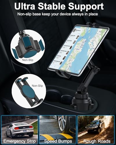 Cup Holder Car Tablet Mount