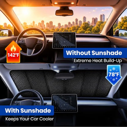 Accordion Car Windshield Sun Shade