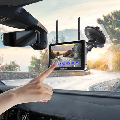Byte Tango BT6 Touch RV Backup Camera Wireless 2.4G Digita FHD 1080P DVR Rearview and 5.5" Touch Screen Monitor System for RV