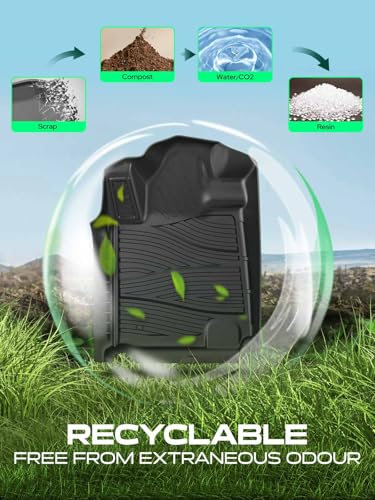 Automotive Floor Mats for Toyota Tundra 2012 (2 Count)
