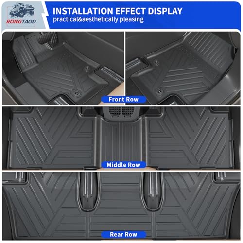 Floor Mats Set for 2024 2025 2026 Toyota Grand Highlander