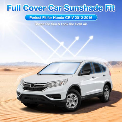 Windshield Sun Shade for Honda CR (8 Count)