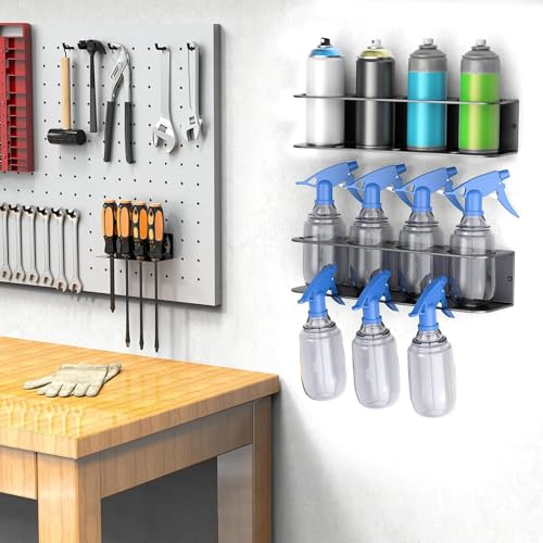 Wall Mount Spray Bottle Holder
