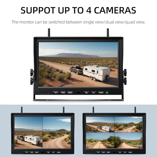 4 Wireless Backup Camera Magnetic (4 Count)