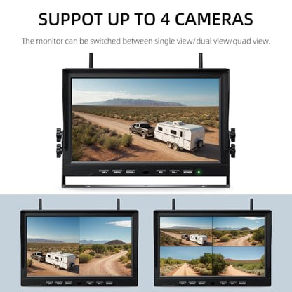 4 Wireless Backup Camera Magnetic (4 Count)