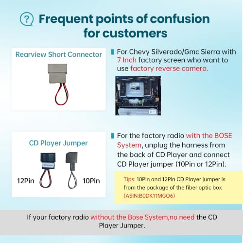 13.1" 8Core 8+128G Radio for Chevy Silverado GMC Sierra 2014