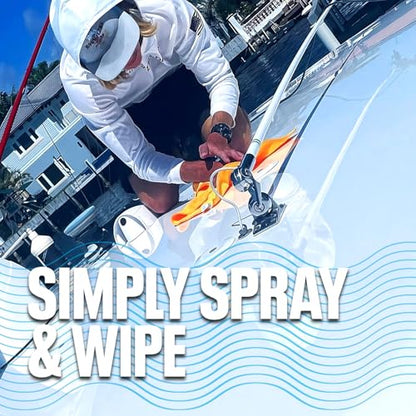 Marine Waterless Wash & Wax (128 Fl Oz)
