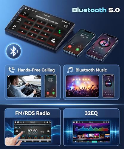 8 Core 4G+64G 5GWiFi Car Stereo Radio for Toyota Corolla EX 2007