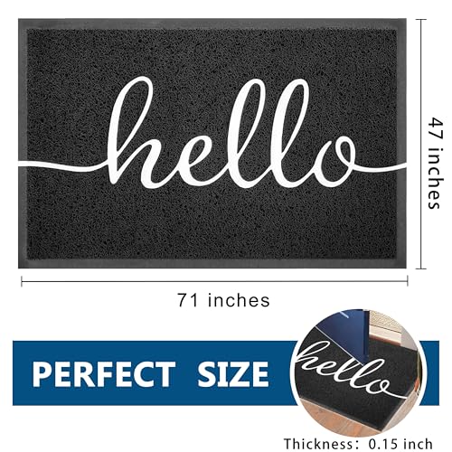 Funny Hello Mats Outside