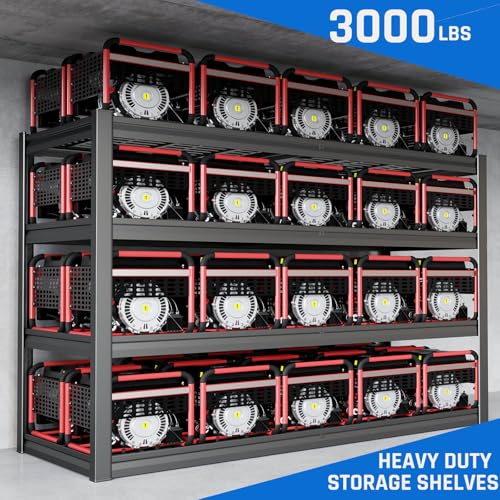 62" W Garage Shelving Heavy Duty