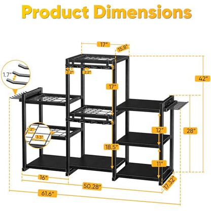 42" H Large Garden Tool Organizer