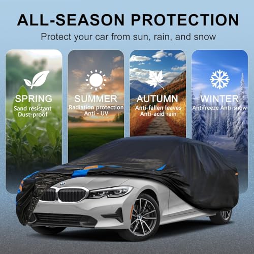 Car Cover Waterproof All Weather for Automobiles