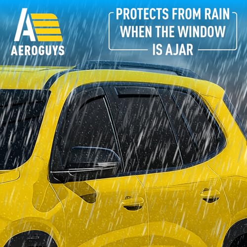 Extra Durable Window Deflectors in (4 Count)