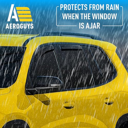 Extra Durable Window Deflectors in (4 Count)