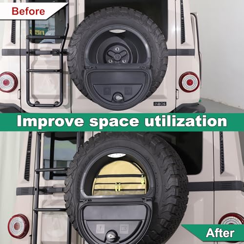 Spare Tire Storage Bag Compatible with INEOS Grenadier 2020