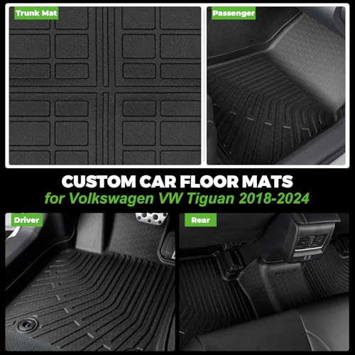Floor Mats & Cargo Liner Set Custom Fit for 2018