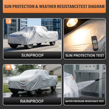 Truck Cover Waterproof All Weather See Vehicle Size Chart