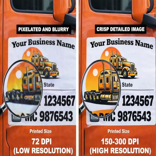 Custom Car Magnets for Business Personalized Vehicle Magnetic Signs for Cars Trucks Vans with Your Full