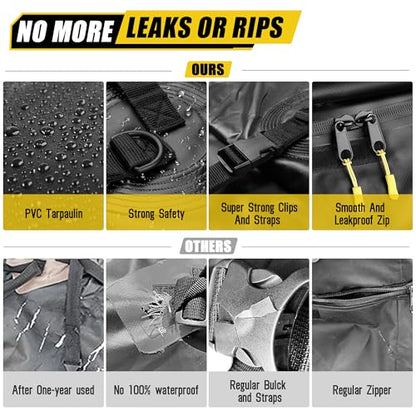 Roof Top Luggage Storage Bag for 84" x 39" Roof Baskets Waterproof 29 Cubic Feet