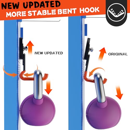 New Upgraded Heavy Duty Magnetic Garage Hooks (4 Count)