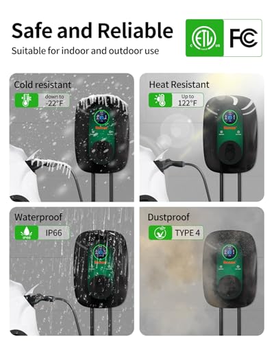 Level 2 EV Charger 40 Amp Wall