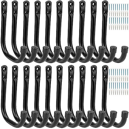 20 Pcs Heavy Duty Garage Storage Utility Hooks (20 Count)
