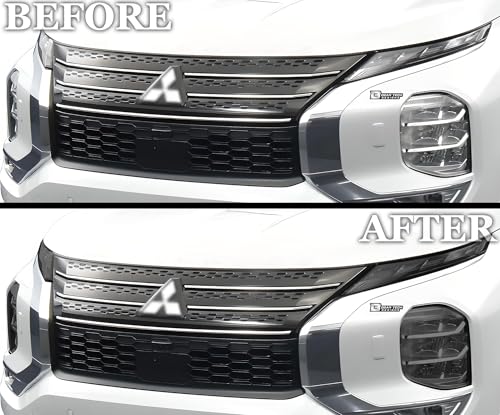 Full Headlight Head Light Tint Kit Compatible with Mitsubishi Outlander 2022