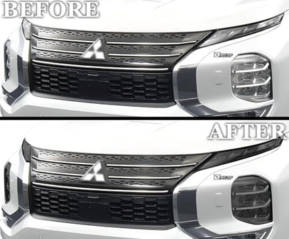 Full Headlight Head Light Tint Kit Compatible with Mitsubishi Outlander 2022
