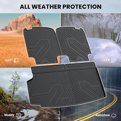 Cargo Mat &Backrest Mat for Volvo XC90 2016