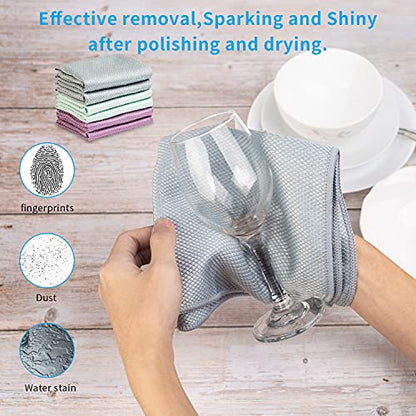 Nano Streak Free Magic Microfiber Cleaning Cloths Easy Clean Nanoscale (2 Count)