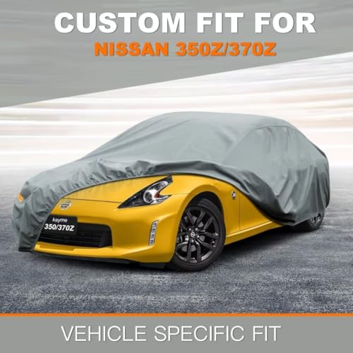 Waterproof Heavy Duty Car Cover Custom Fit Nissan 350Z 370Z
