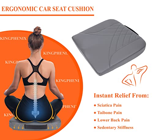 Memory Foam Car Seat Cushion for Driving Comfort and Office Use