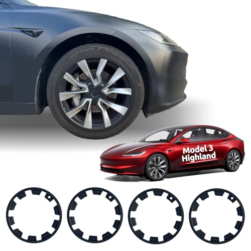 Rim Protector for Tesla 2024 2025 2026 Model 3 Highland 19 Inch Nova Wheels Cover All