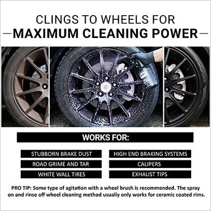 CAR GUYS Wheel Cleaner 1 Gallon Refill (128 Fl Oz)