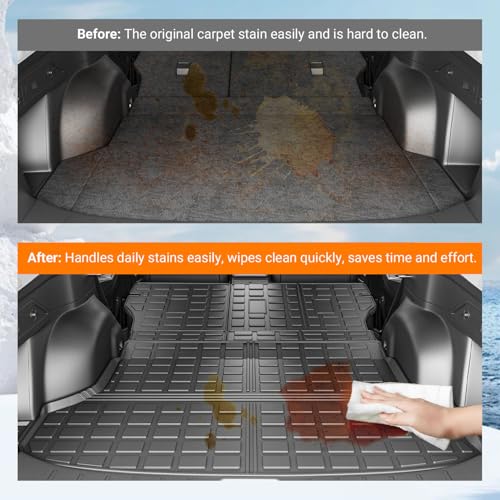 Cargo Mat & Backrest Mats Compatible with 2019