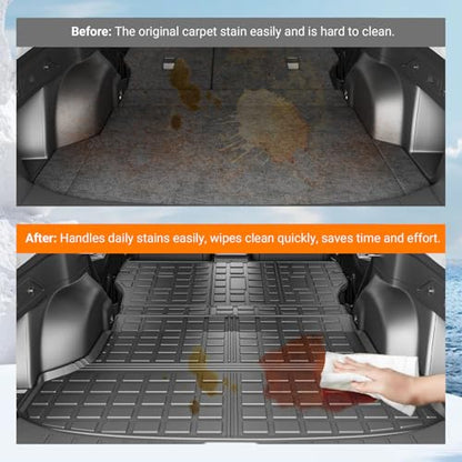 Cargo Mat & Backrest Mats Compatible with 2019