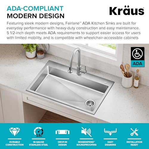Fairlane 33 inch ADA Compliant Drop In