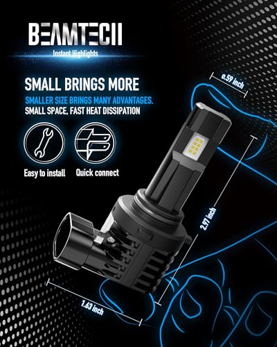 9006 Bulbs Fanless In Line (2 Count)