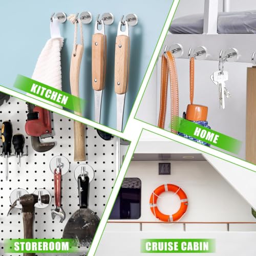 Magnetic Hooks 170lbs Strong Magnets Hook 18 Pack