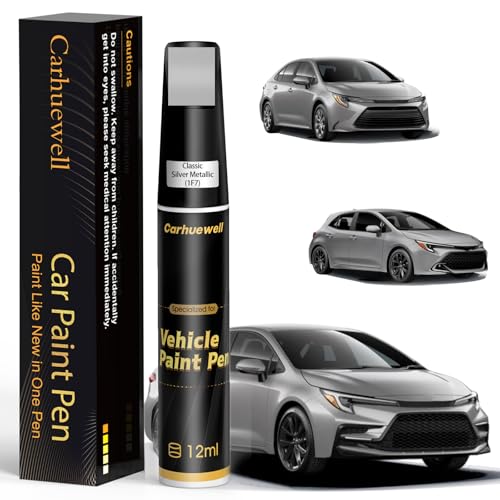 1F7 Classic Silver Metallic Touch Up Paint Compatible with Toyota