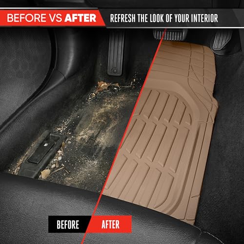 FlexTough LITE Rubber Car Mats Full Set
