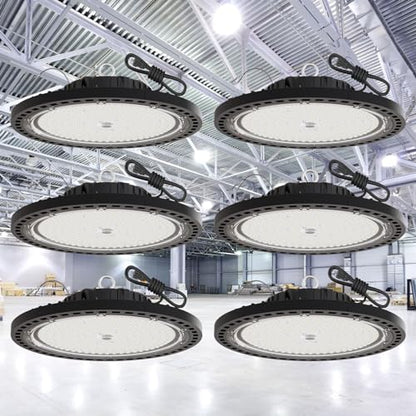 200W UFO High Bay LED Shop Lights (6 Count)