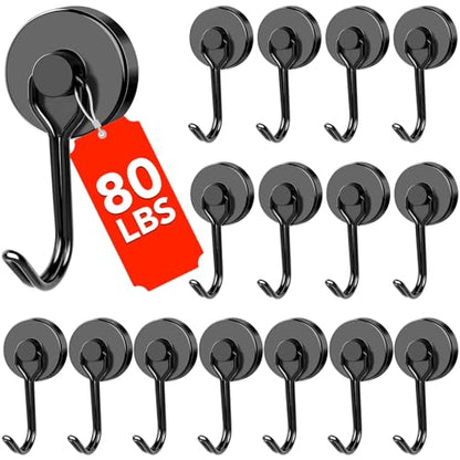 Magnetic Hooks (16 Count)