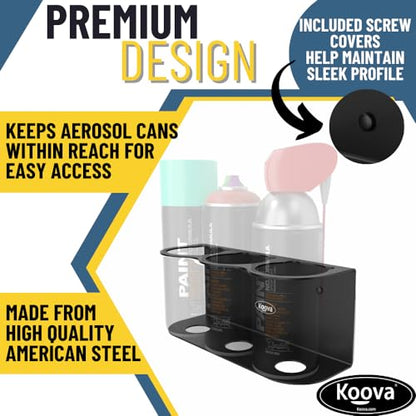 3 Aerosol Spray Can Holder