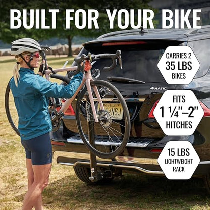 Bones 2 Bike Hitch Rack Bicycle Carrier