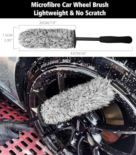 4Pack Car Wheel Cleaning Kit (4 Count)