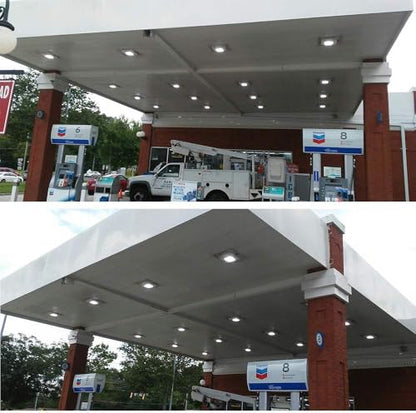 LED Gas Station Canopy Light 150W Garage Carport Ceiling Light Fixture