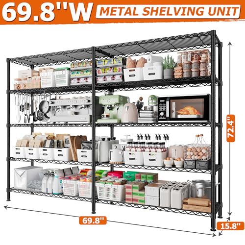 5 Tier Heavy Duty Storage Shelving Unit