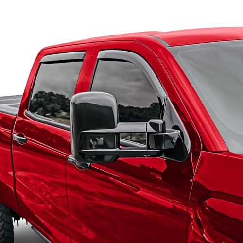 in Channel Extra Durable Rain Guards for Trucks GMC Sierra 2500HD